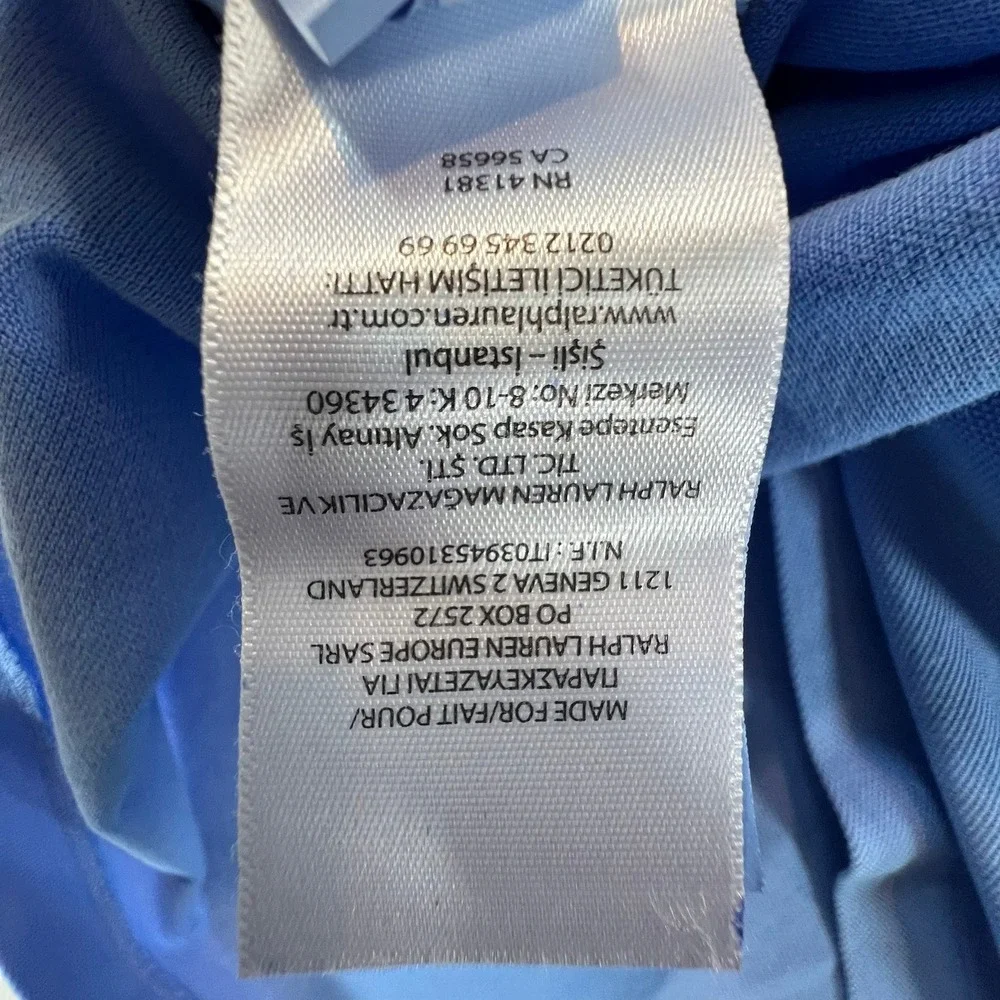 Polo Ralph Lauren placket sleeve three